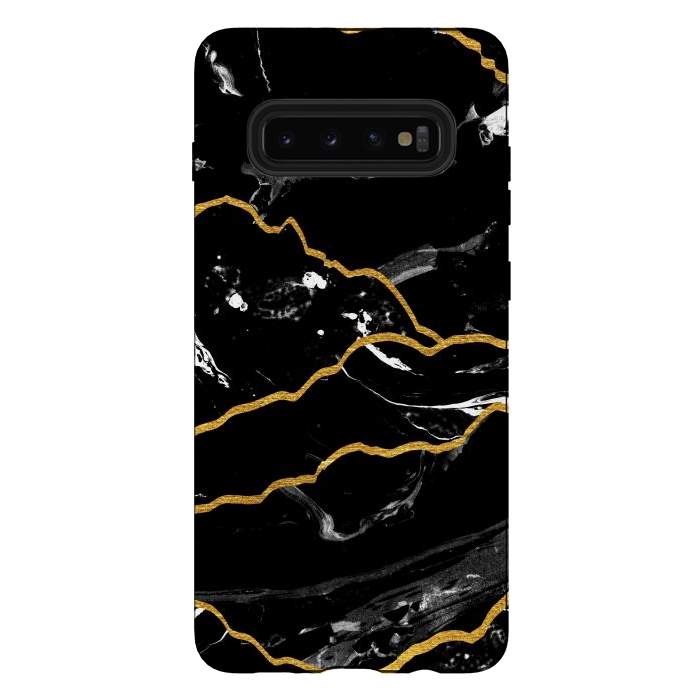 Galaxy S10 plus StrongFit Marble mountains by Julia Badeeva