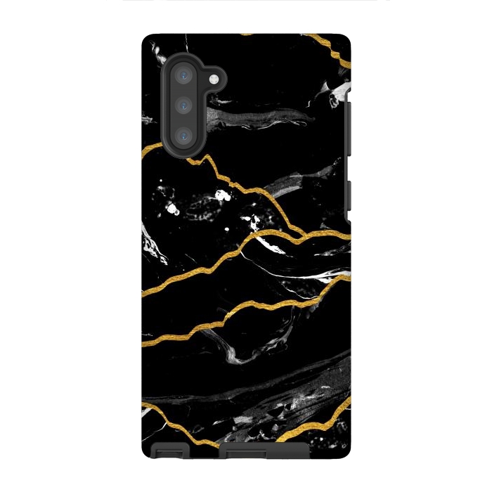 Galaxy Note 10 StrongFit Marble mountains by Julia Badeeva