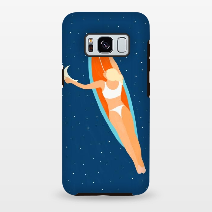 Galaxy S8 plus StrongFit Moon Surfing by Uma Prabhakar Gokhale