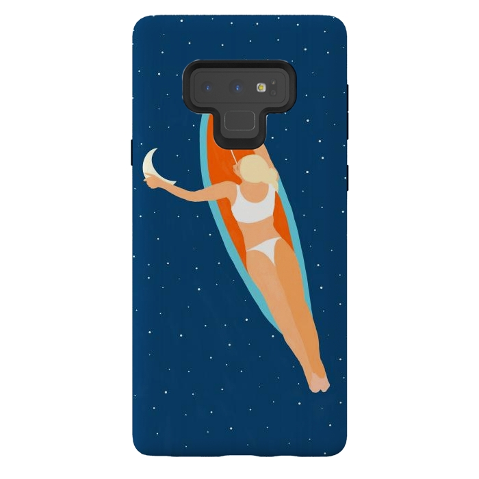 Galaxy Note 9 StrongFit Moon Surfing by Uma Prabhakar Gokhale
