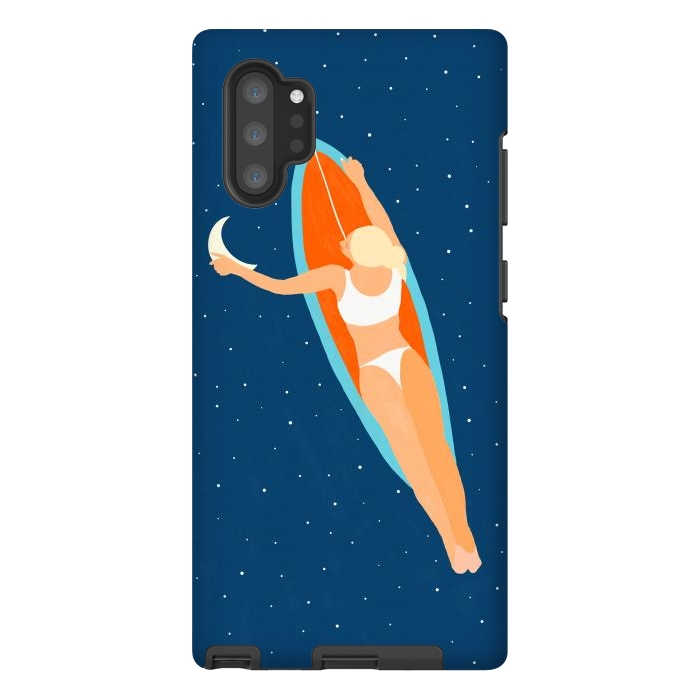 Galaxy Note 10 plus StrongFit Moon Surfing by Uma Prabhakar Gokhale