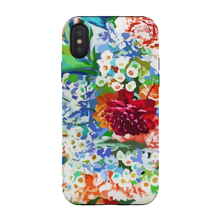 iPhone Xs / X StrongFit Bloom With Grace by Uma Prabhakar Gokhale