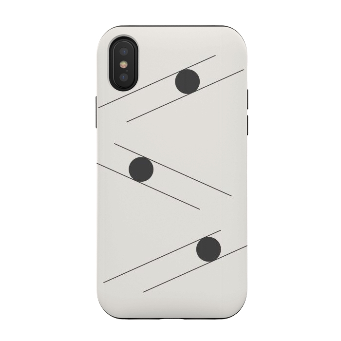 iPhone Xs / X StrongFit Roll On by Creativeaxle