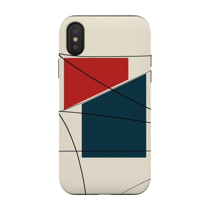 iPhone Xs / X StrongFit Cut Block by Creativeaxle