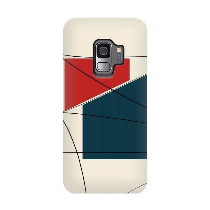 Galaxy S9 StrongFit Cut Block by Creativeaxle