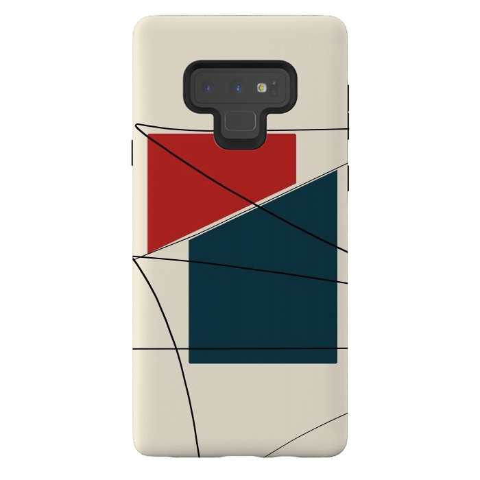 Galaxy Note 9 StrongFit Cut Block by Creativeaxle