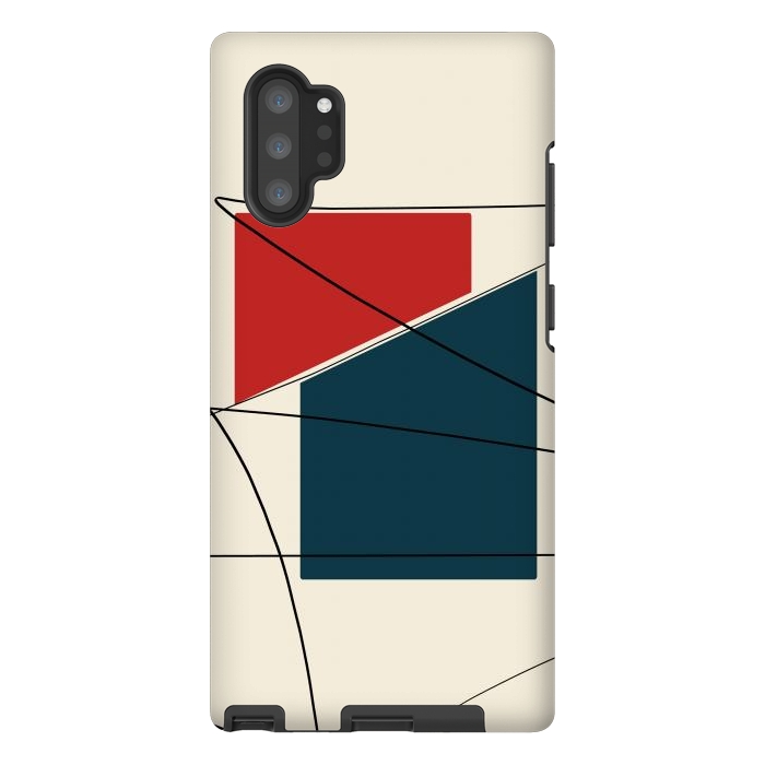 Galaxy Note 10 plus StrongFit Cut Block by Creativeaxle