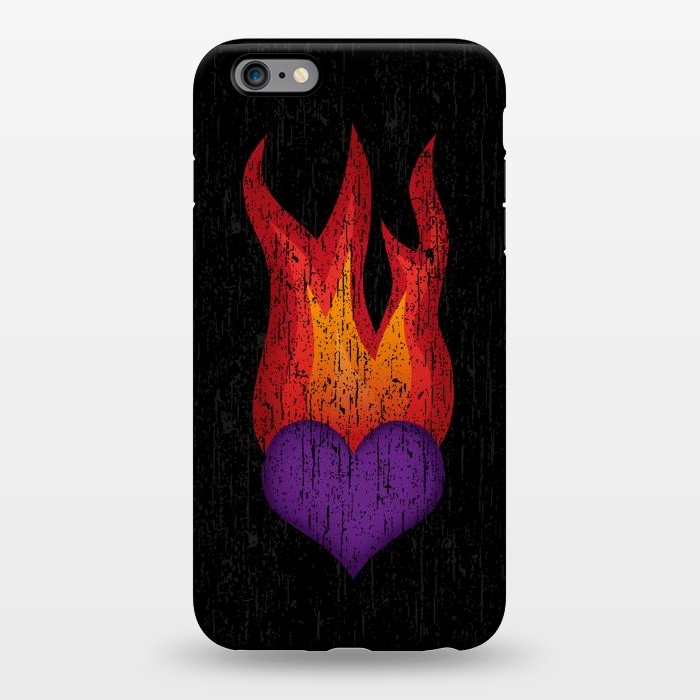 iPhone 6/6s plus StrongFit Heart on Fire by Majoih