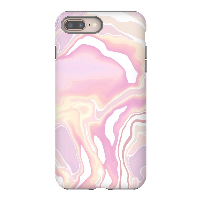 iPhone 7 plus StrongFit Pink marble art by Jms