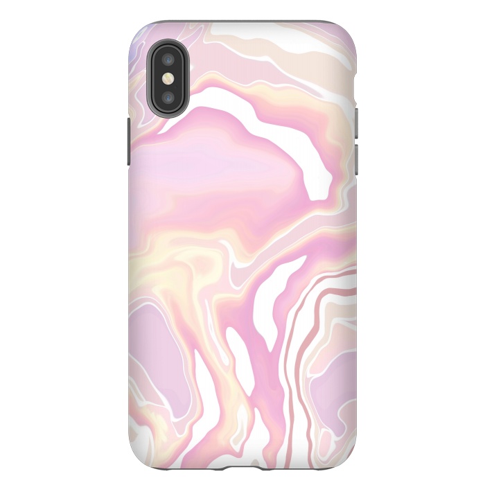 iPhone Xs Max StrongFit Pink marble art by Jms