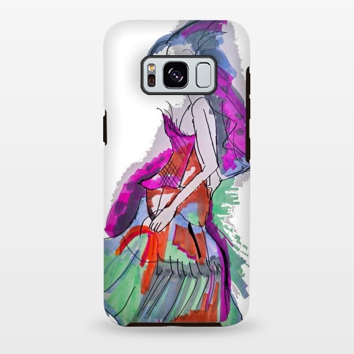 Galaxy S8 plus StrongFit Fashion sketch  by Winston