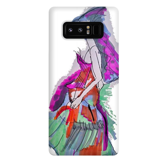 Galaxy Note 8 StrongFit Fashion sketch  by Winston