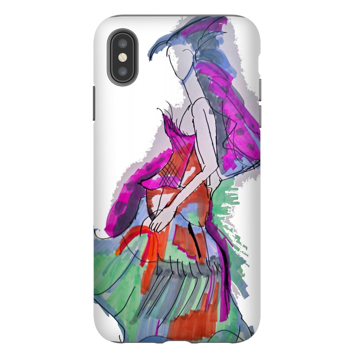 iPhone Xs Max StrongFit Fashion sketch  by Winston
