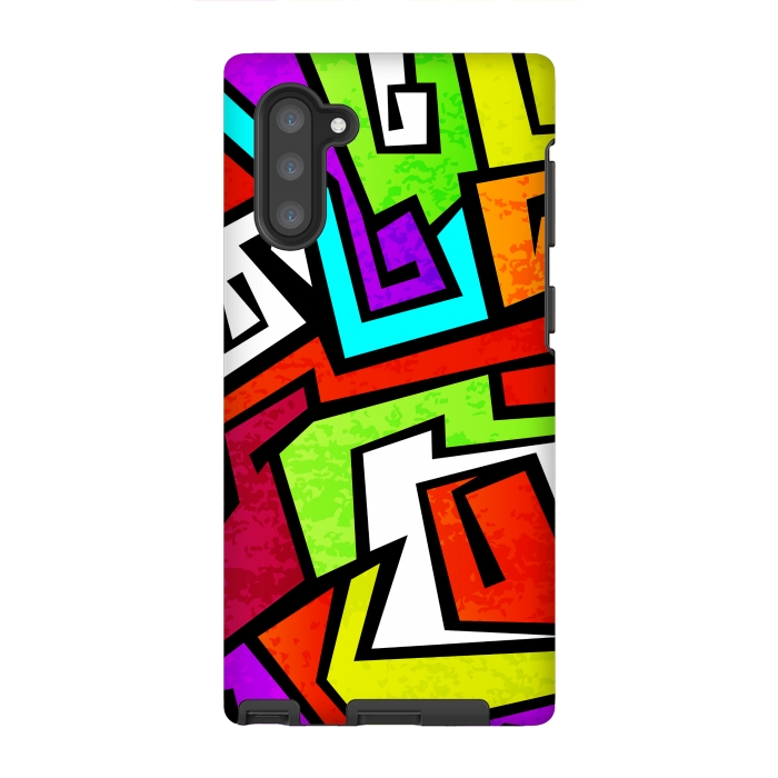Galaxy Note 10 StrongFit GRAFFITI LOVE by MALLIKA
