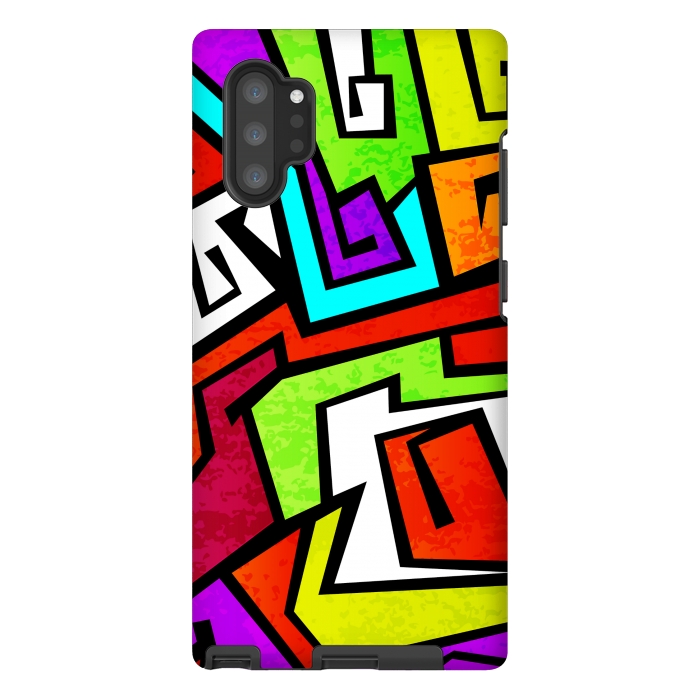 Galaxy Note 10 plus StrongFit GRAFFITI LOVE by MALLIKA