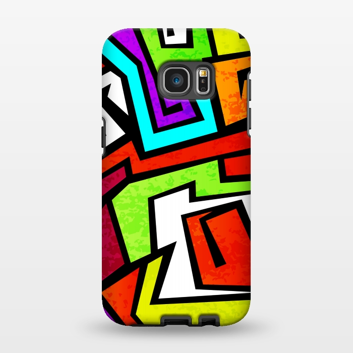 Galaxy S7 EDGE StrongFit GRAFFITI LOVE by MALLIKA