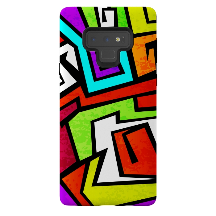 Galaxy Note 9 StrongFit GRAFFITI LOVE by MALLIKA