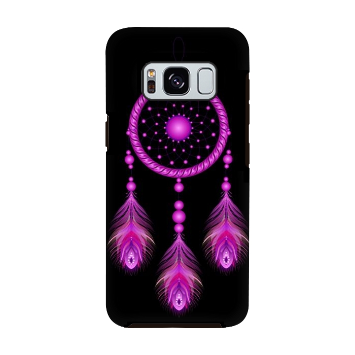 Galaxy S8 StrongFit Pink dream catcher  by Winston