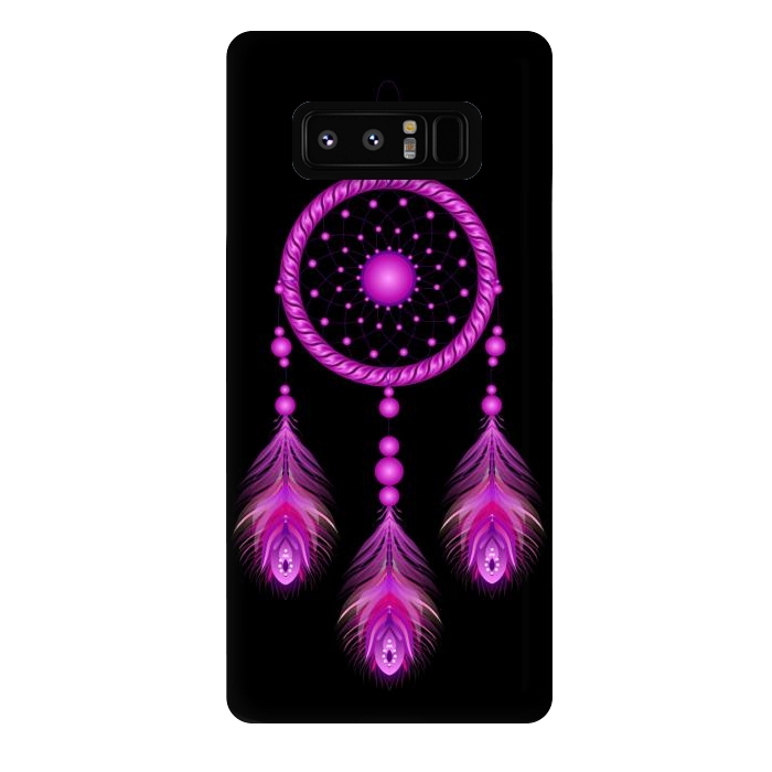 Galaxy Note 8 StrongFit Pink dream catcher  by Winston