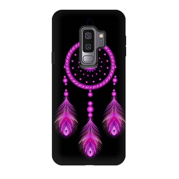 Galaxy S9 plus StrongFit Pink dream catcher  by Winston