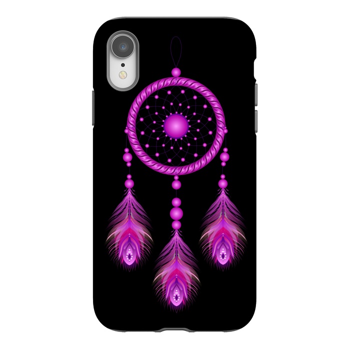 iPhone Xr StrongFit Pink dream catcher  by Winston