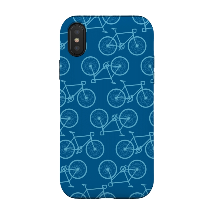 iPhone Xs / X StrongFit cycling is love 2 by MALLIKA