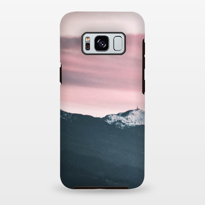 Galaxy S8 plus StrongFit Snow capped mountains by Winston