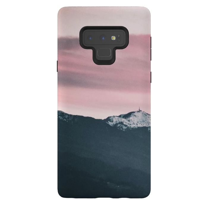 Galaxy Note 9 StrongFit Snow capped mountains by Winston