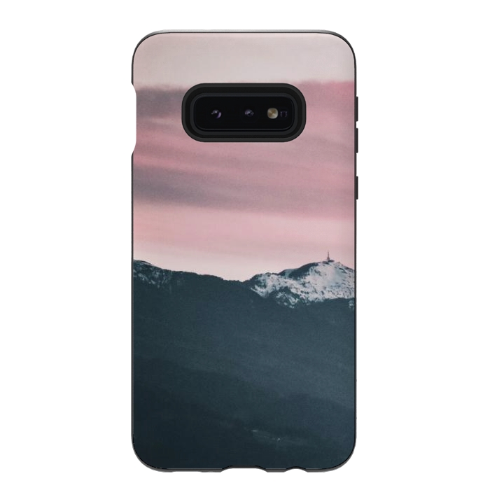 Galaxy S10e StrongFit Snow capped mountains by Winston