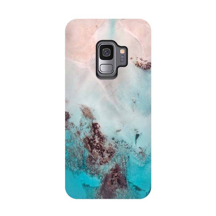 Galaxy S9 StrongFit Aerial beach view  by Winston