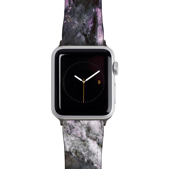 Watch 42mm / 44mm Strap PU leather Landscape from above painting by Oana 