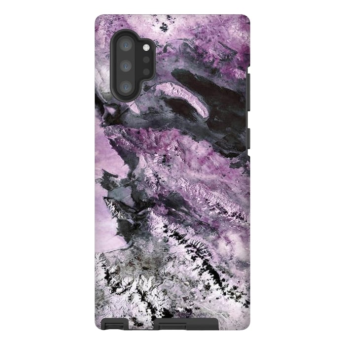 Galaxy Note 10 plus StrongFit Landscape from above painting by Oana 