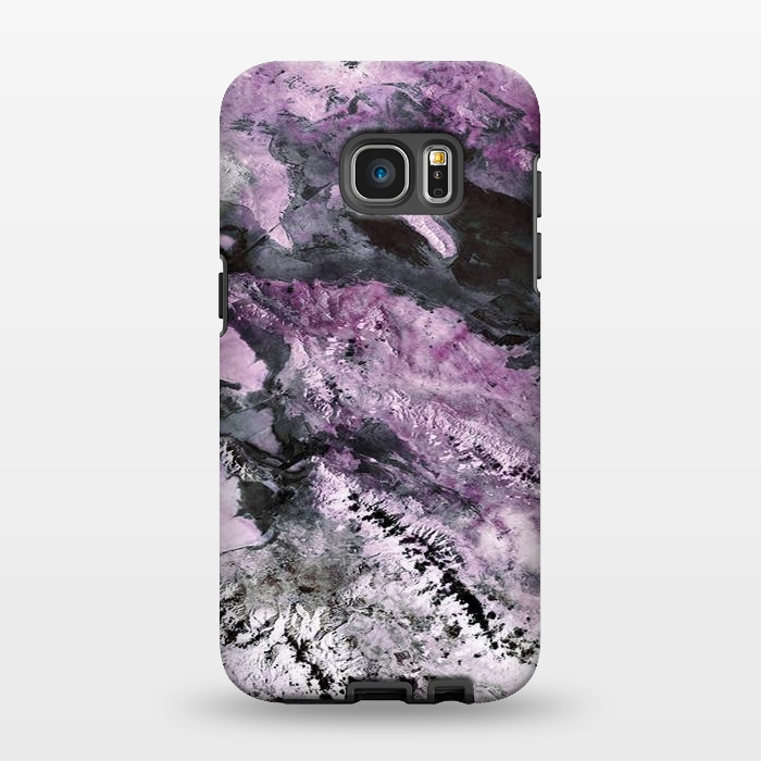 Galaxy S7 EDGE StrongFit Landscape from above painting by Oana 