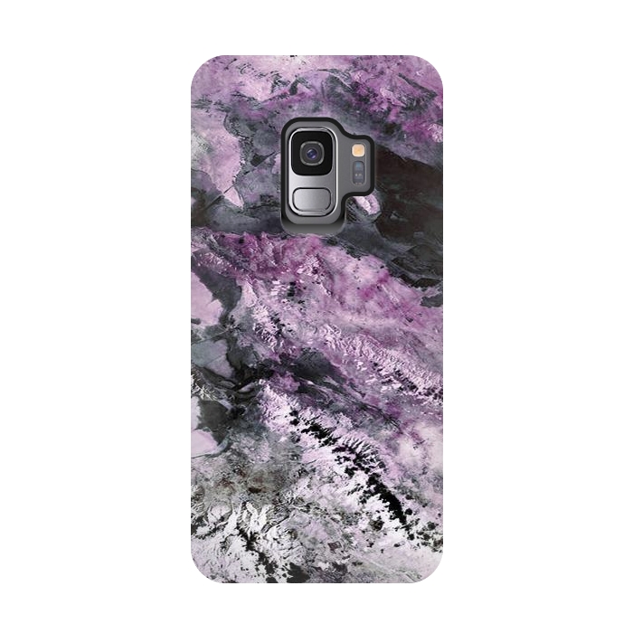 Galaxy S9 StrongFit Landscape from above painting by Oana 