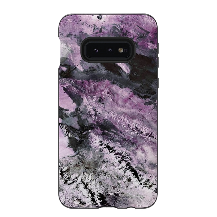 Galaxy S10e StrongFit Landscape from above painting by Oana 