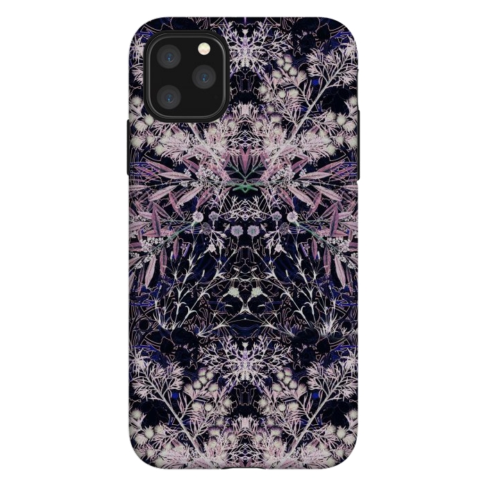 iPhone 11 Pro Max StrongFit Vintage wild flowers illustration by Oana 