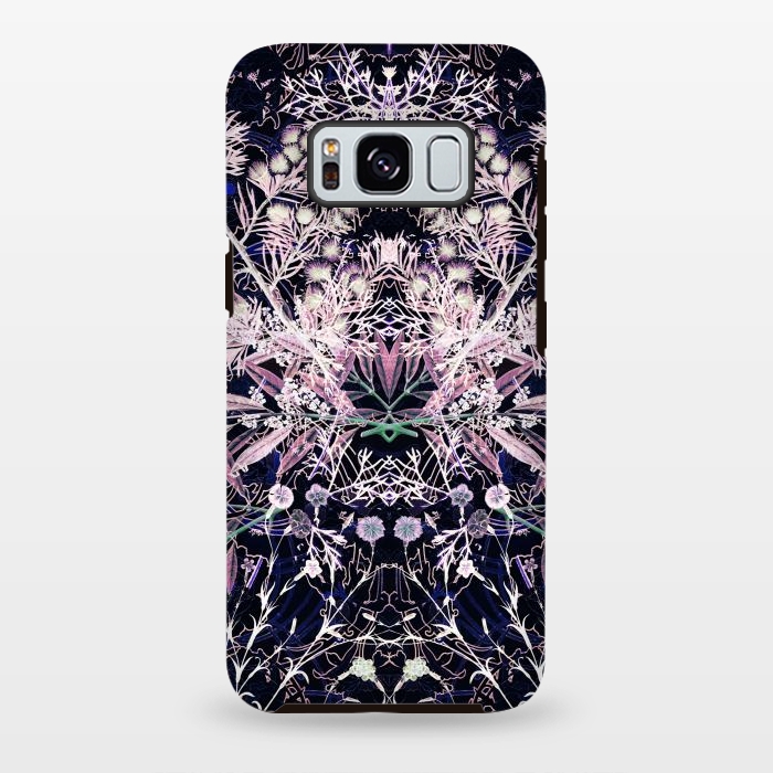 Galaxy S8 plus StrongFit Vintage wild flowers illustration by Oana 