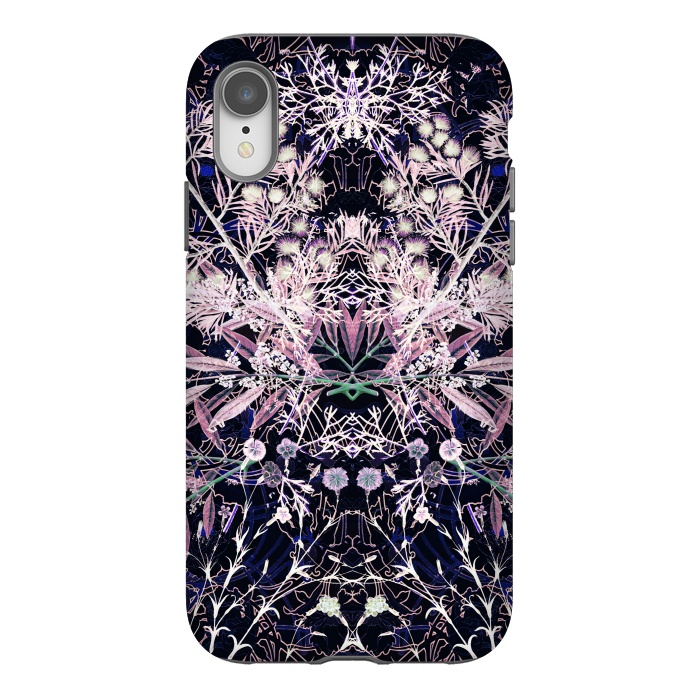 iPhone Xr StrongFit Vintage wild flowers illustration by Oana 