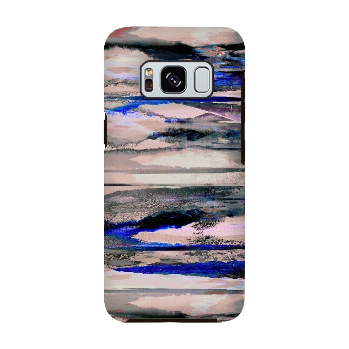 Galaxy S8 StrongFit Stylised mountain landscape painting by Oana 