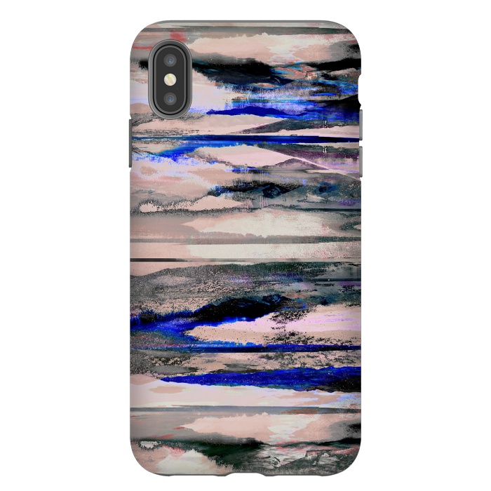 iPhone Xs Max StrongFit Stylised mountain landscape painting by Oana 