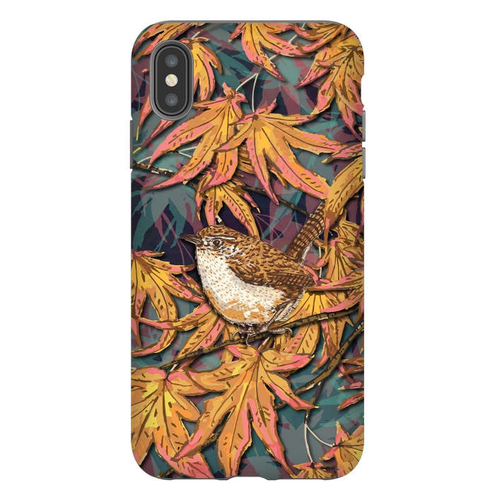iPhone Xs Max StrongFit Wren I by Lotti Brown