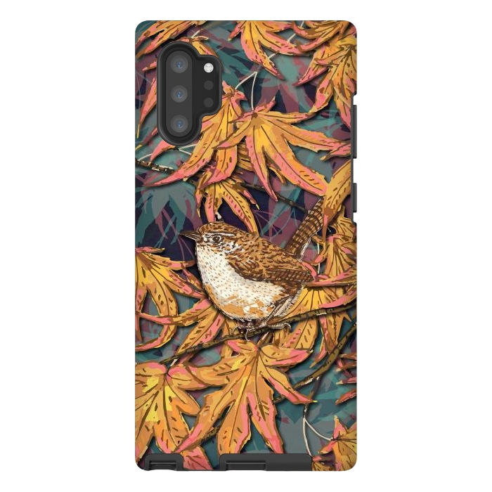Galaxy Note 10 plus StrongFit Wren I by Lotti Brown
