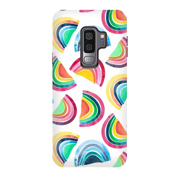 Galaxy S9 plus StrongFit Rainbows by gingerlique