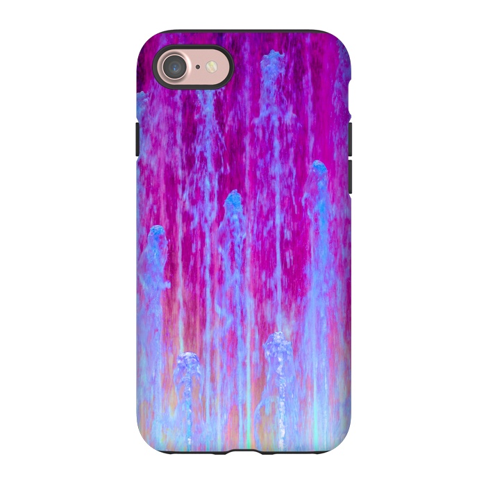 iPhone 7 StrongFit Pink blue abstract  by Winston