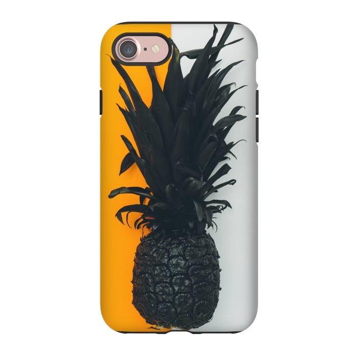 iPhone 7 StrongFit Black pineapple  by Winston