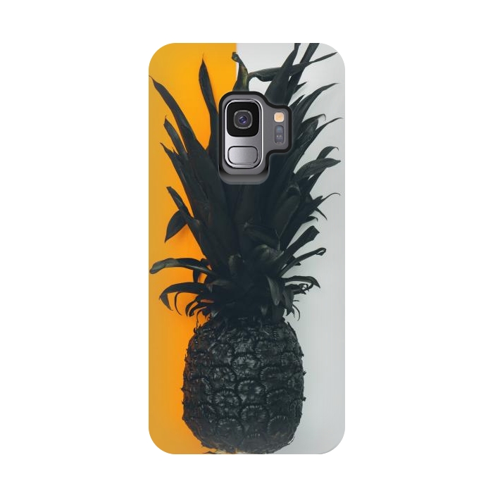 Galaxy S9 StrongFit Black pineapple  by Winston