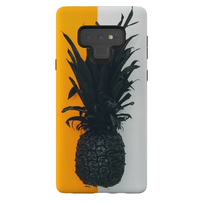 Galaxy Note 9 StrongFit Black pineapple  by Winston