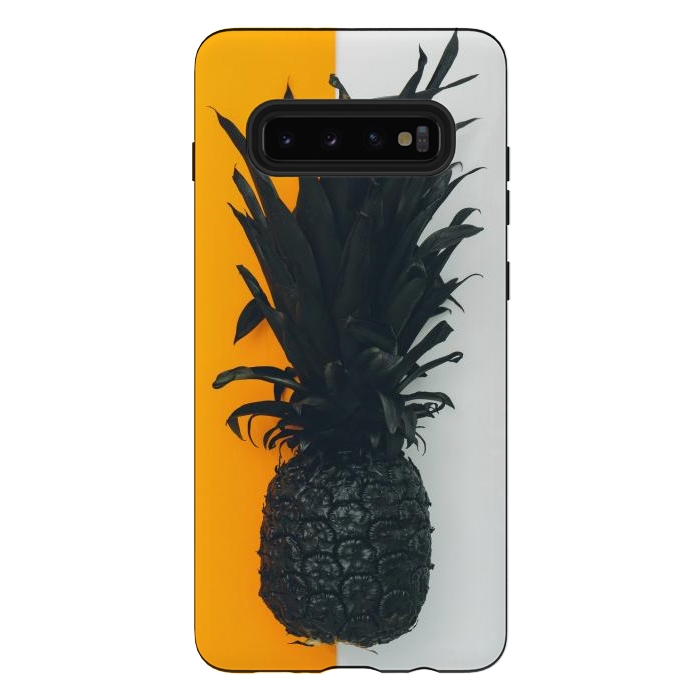 Galaxy S10 plus StrongFit Black pineapple  by Winston