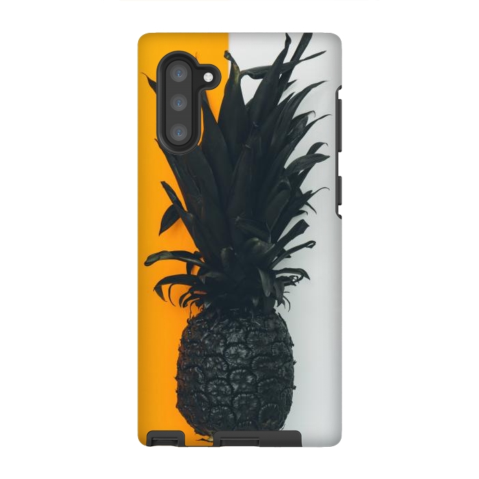 Galaxy Note 10 StrongFit Black pineapple  by Winston