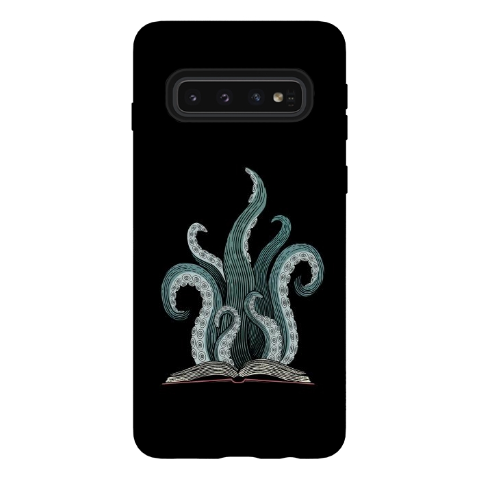 Galaxy S10 StrongFit tentacle book by Laura Nagel